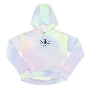 Nike Aura Tie Dye Fleece Hoodie DJ5824-695 - Size XL Girls